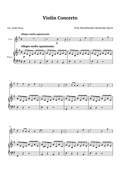 Violin Concerto in E minor