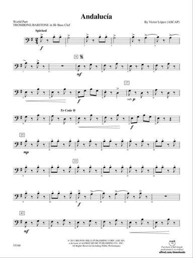 Andalucía: (wp) B-flat Baritone B.C.