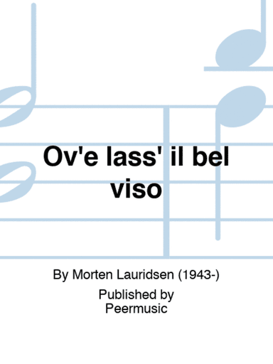 Ov'è lass' il bel viso