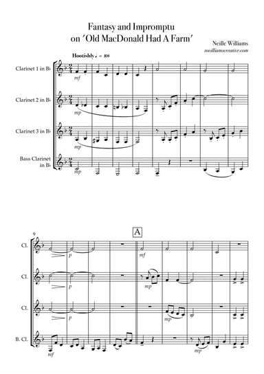 Fantasy and Impromptu on 'Old MacDonald had A Farm'