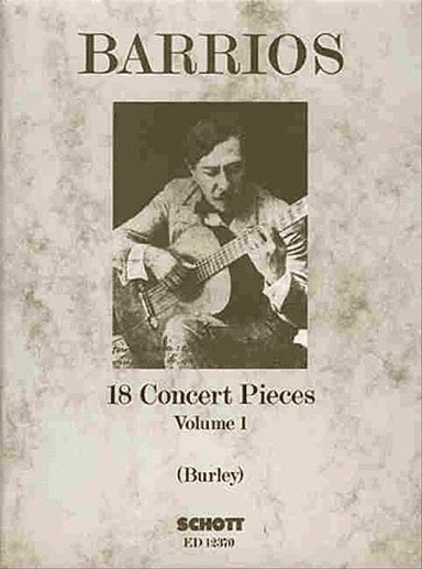18 Concert Pieces for Solo Guitar – Volume 1
