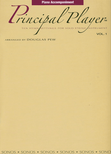 Principal Player - Vol. 1 - Piano Accompaniment