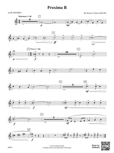 Proxima B: 1st B-flat Trumpet