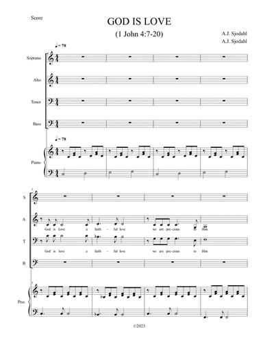 God is Love (1John 4:7-20)