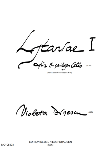Lytaniae I
