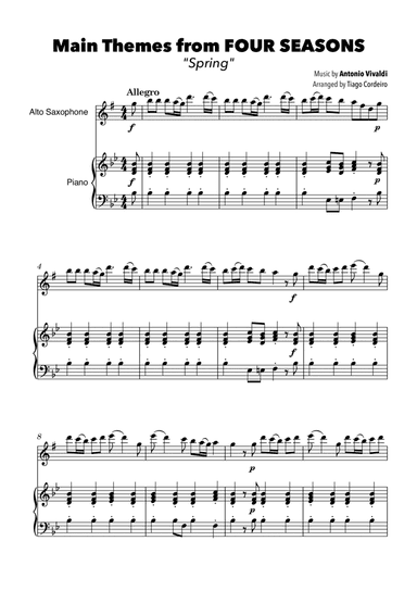 Main Themes from Four Seasons “Spring”