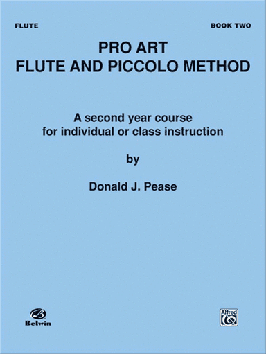 Pro Art Flute and Piccolo Method, Book 2