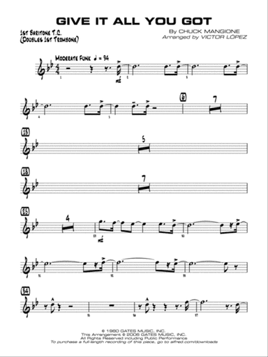 Give It All You Got: Baritone T.C.
