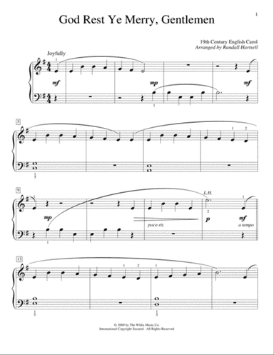 God Rest Ye Merry, Gentlemen