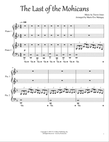 Last Of The Mohicans (main Theme)