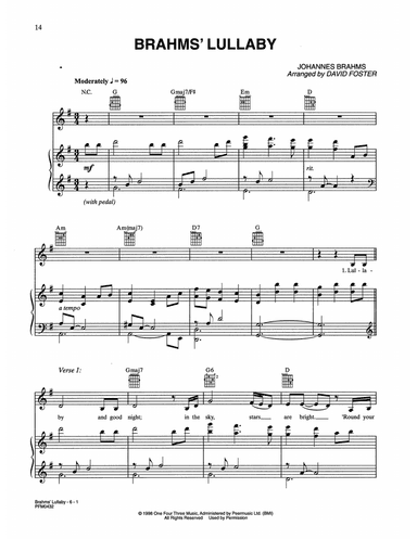 Brahm's Lullaby