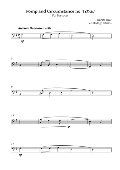 Pomp and Circumstance no. 1 (Trio)