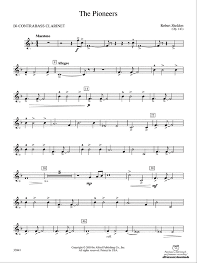 The Pioneers: (wp) B-flat Contrabass Clarinet