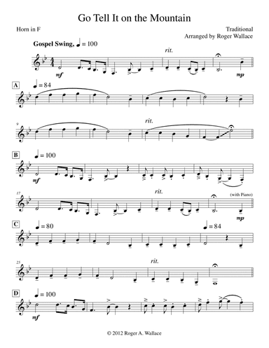 Go Tell It on the Mountain