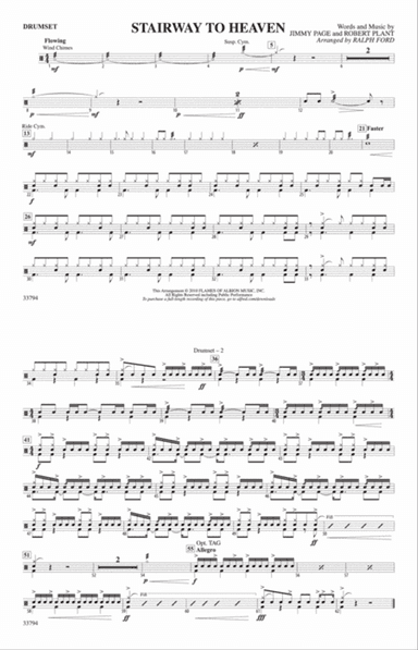 Stairway to Heaven: Drumset
