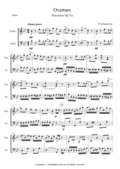 Nutcracker Op.71a Overture