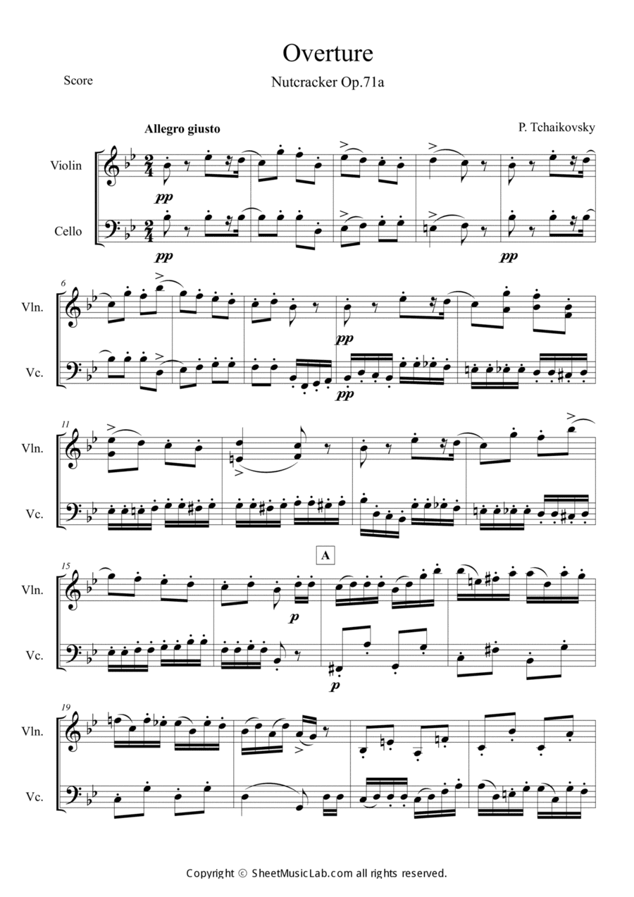 Nutcracker Op.71a Overture