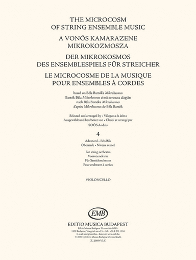 The Microcosm of String Ensemble Music Vol. 4