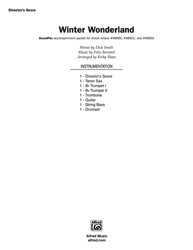 Winter Wonderland: Score