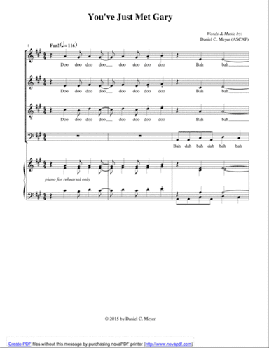 You've Just Met Gary