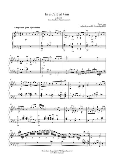 op.2 no.10 - In a Café at 4am