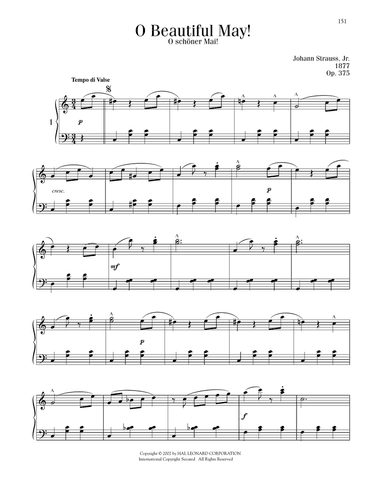 O Beautiful May!, Op. 375
