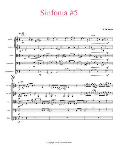 Sinfonia #5