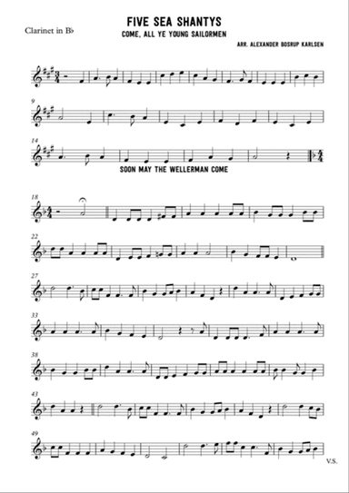 Five sea shanties