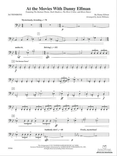 At the Movies with Danny Elfman: 3rd Trombone