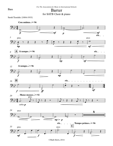 Barter - Double Bass