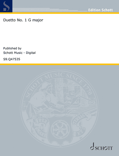 Duetto No. 1 G major