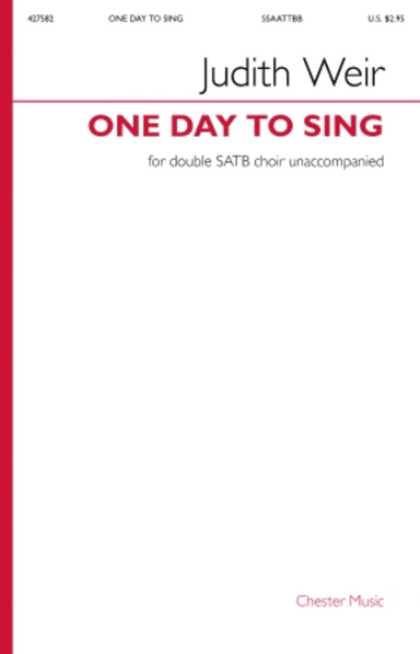 One Day to Sing