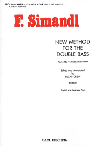 New Method for the Double Bass