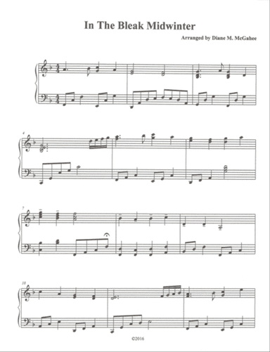 In The Bleak Midwinter