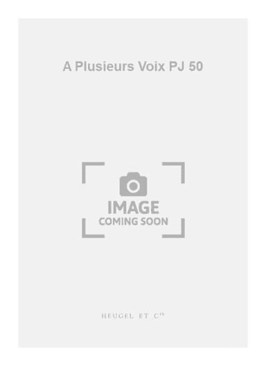 A Plusieurs Voix PJ 50