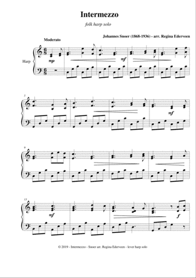 Intermezzo - folk harp solo
