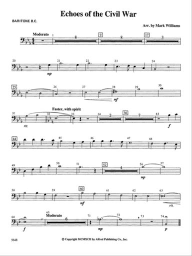 Echoes of the Civil War: Baritone B.C.