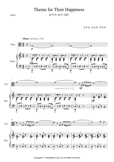 Theme for Their Happiness