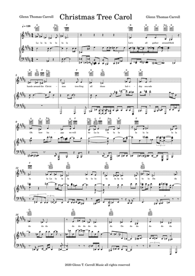 Christmas Tree Carol