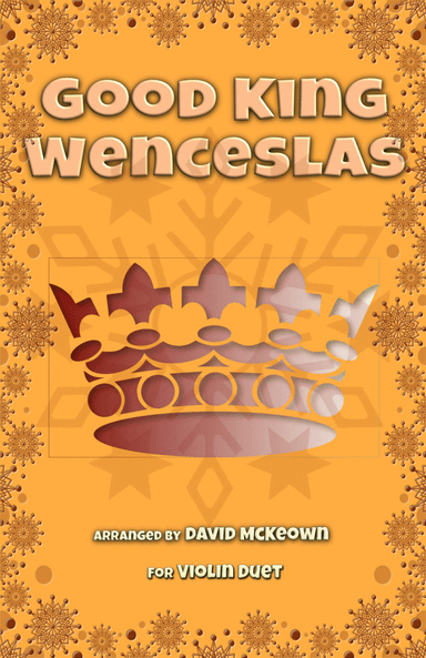 Good King Wenceslas, Jazz Style, for Violin Duet