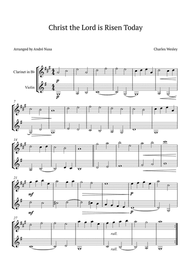 Christ the Lord is Risen Today