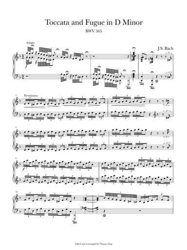 Toccata and Fugue in D minor