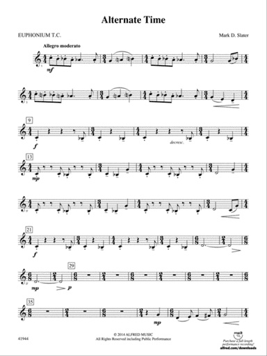 Alternate Time: Baritone T.C.