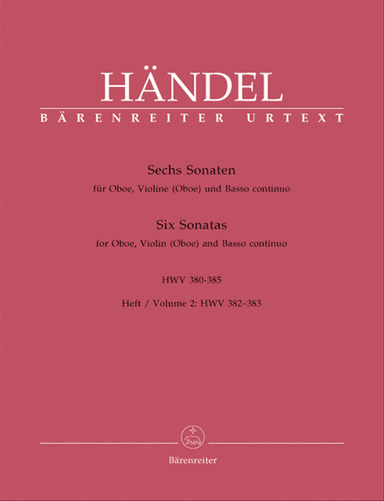 Sechs Sonaten for Oboe, Violine (Oboe) and Basso continuo