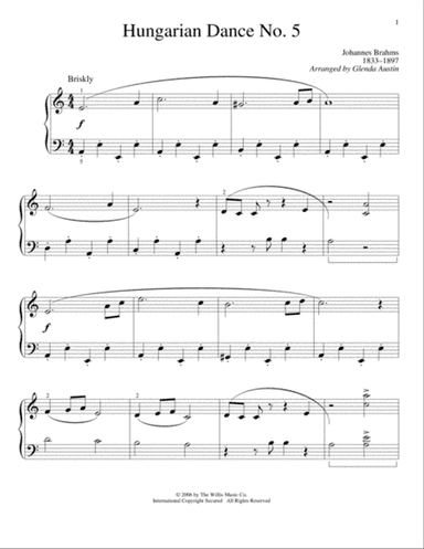 Hungarian Dance No. 5