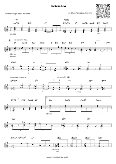 Setembro (brazilian Wedding Song)
