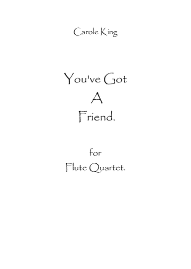 You've Got A Friend