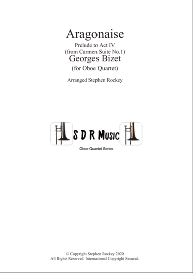 Aragonaise from Carmen for Oboe Quartet