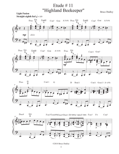 Highland Bee Keeper - Etude #11