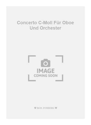 Concerto C-Moll Für Oboe Und Orchester